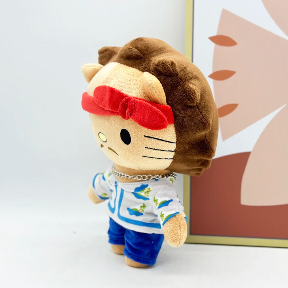 Hello Kitty Bruno Mars Red Scarf Plush