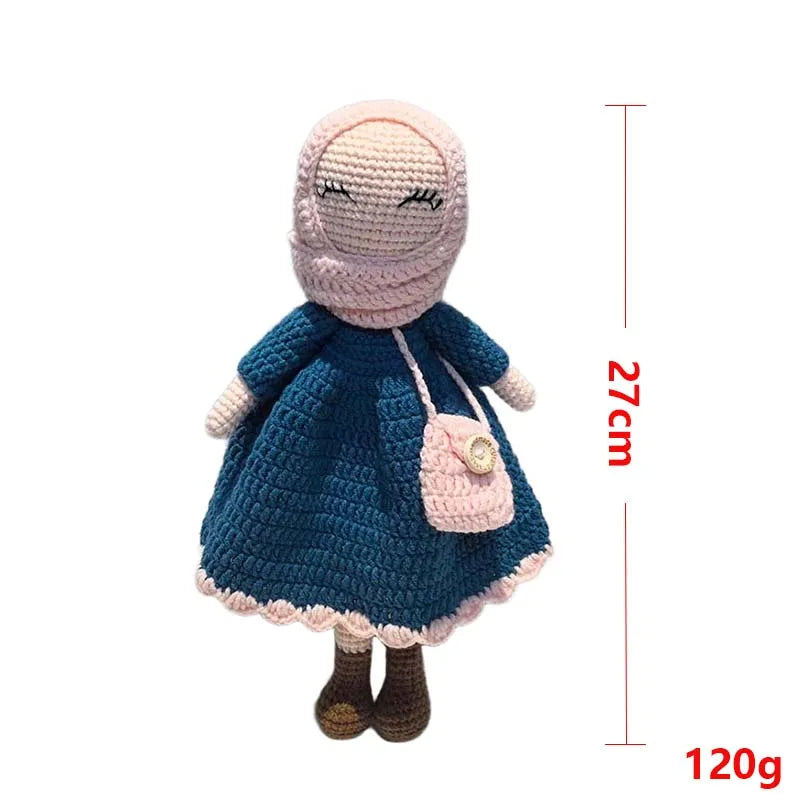 Knitted Islamic Hijabi Doll