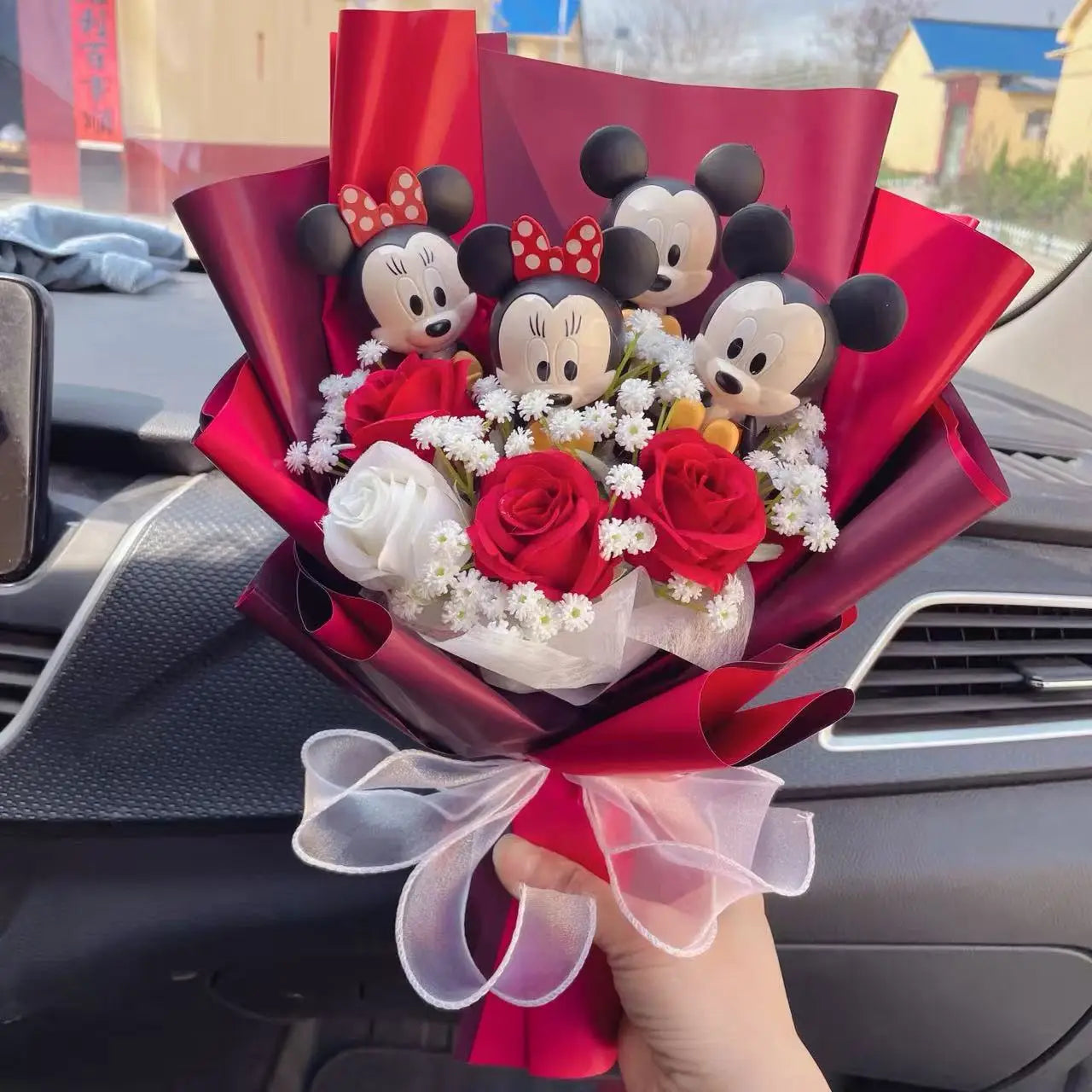 Mickey Mouse Graduation Plush Bouquet