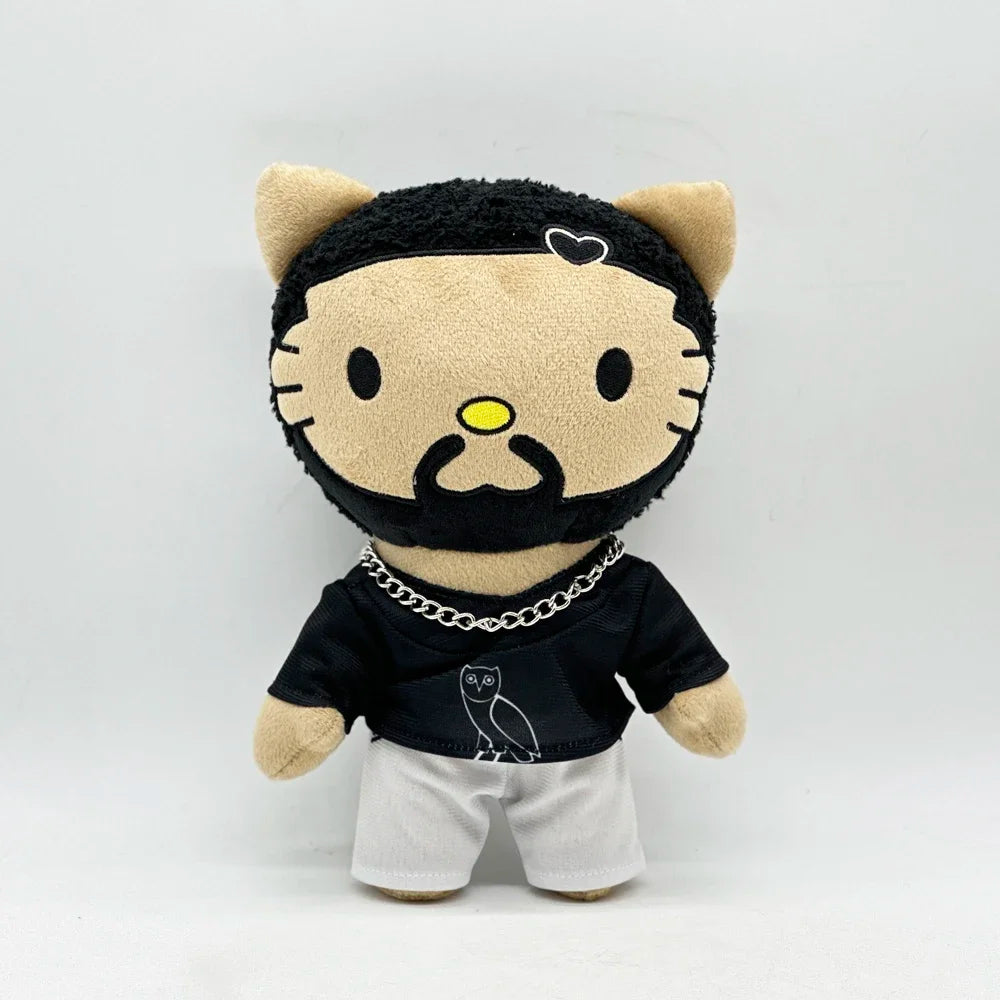 Hello Kitty Drake Plush Doll Black Casual Suit