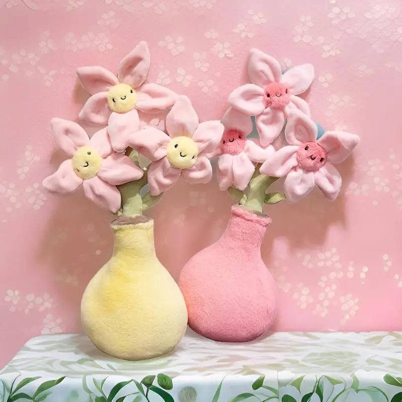 Plush Flower Bouquet Soft Decorative Toy