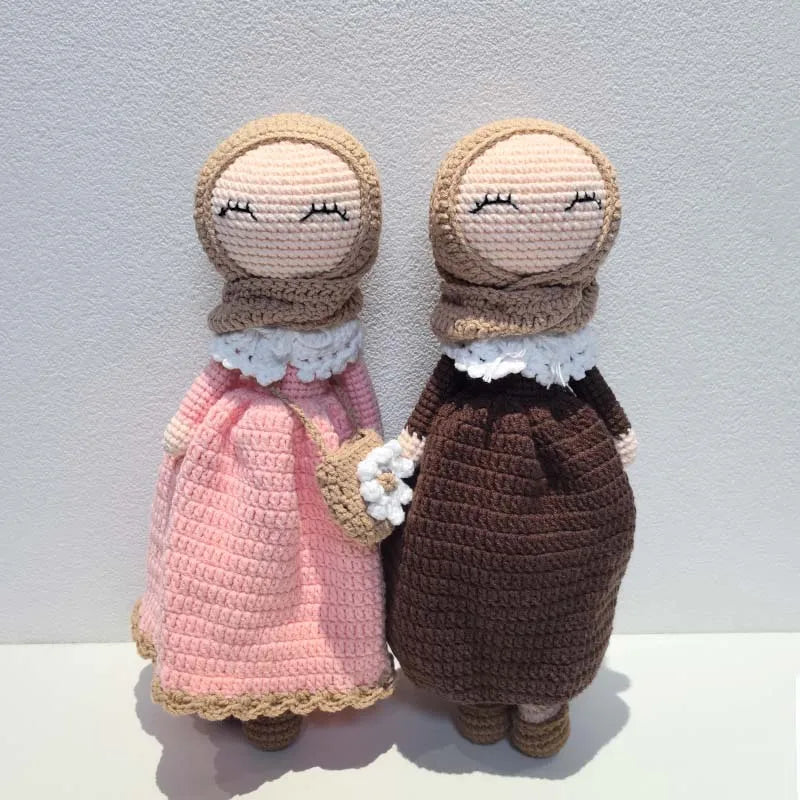 Knitted Islamic Hijabi Doll