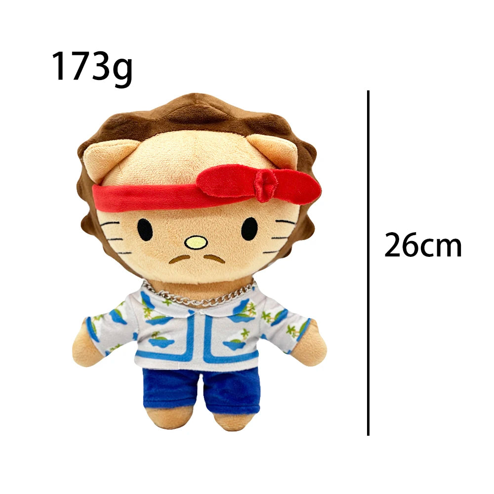 Hello Kitty Bruno Mars Red Scarf Plush