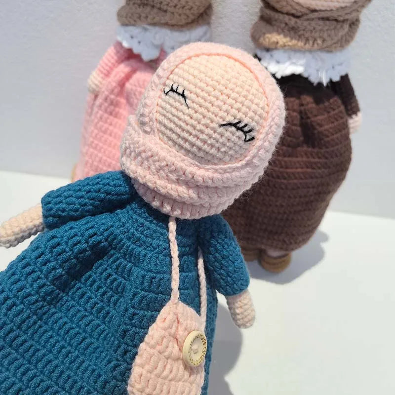 Knitted Islamic Hijabi Doll