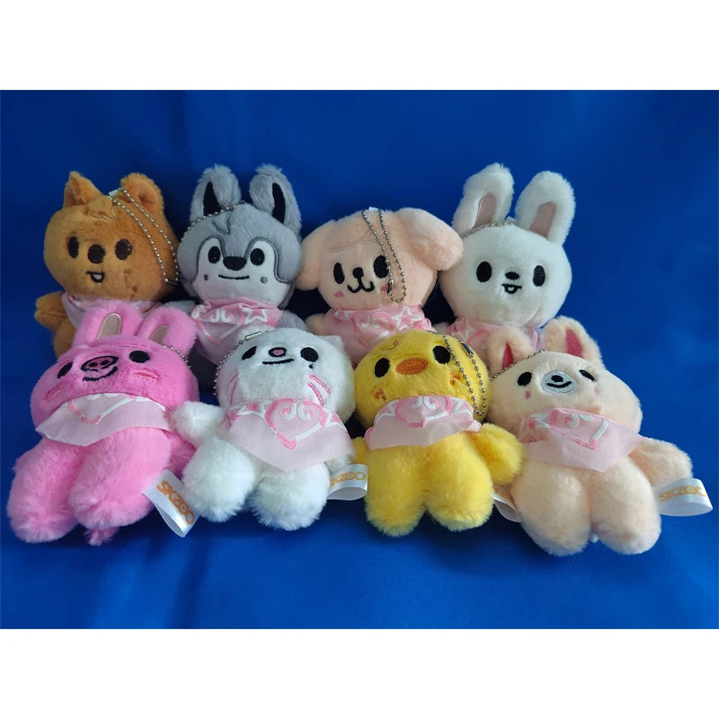 Kpop SKZOO Kawaii Plush Keychain Doll
