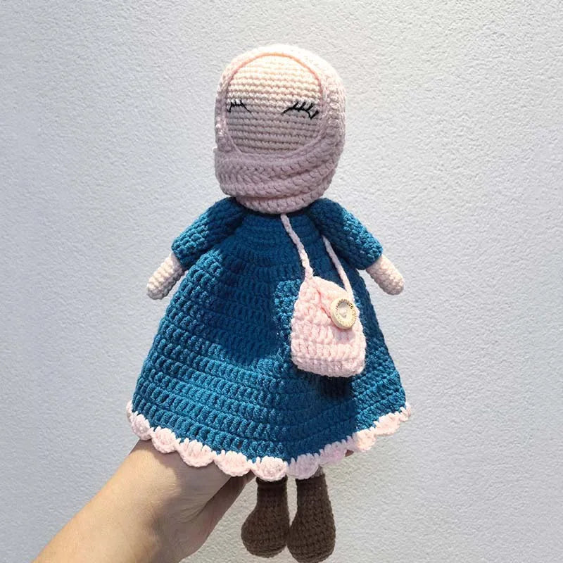 Knitted Islamic Hijabi Doll
