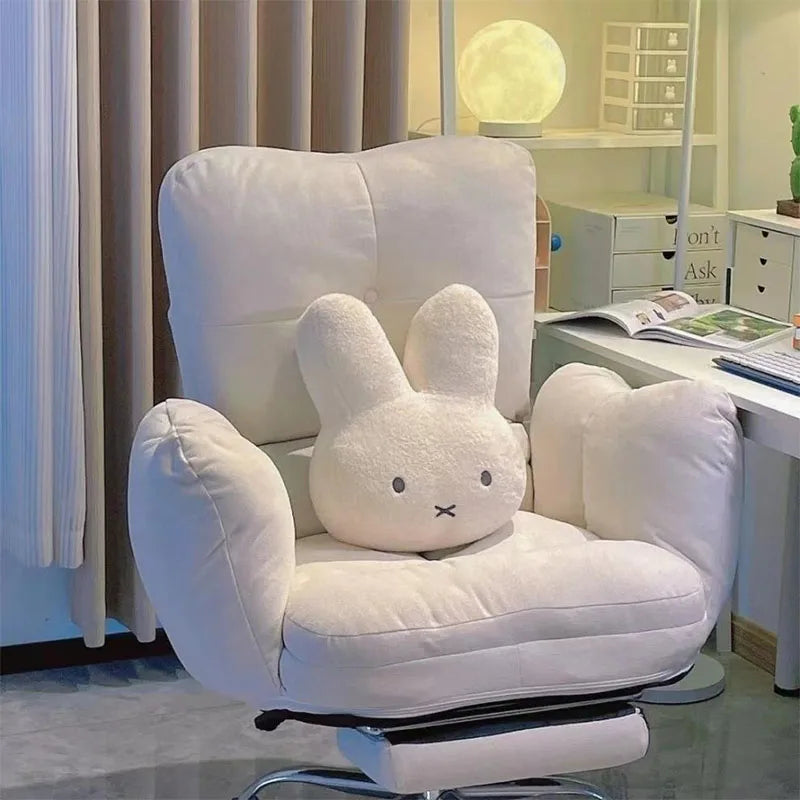 Miffy Black Eyed Plush Doll Soft Kawaii Bed and Sofa Cushion Pillow