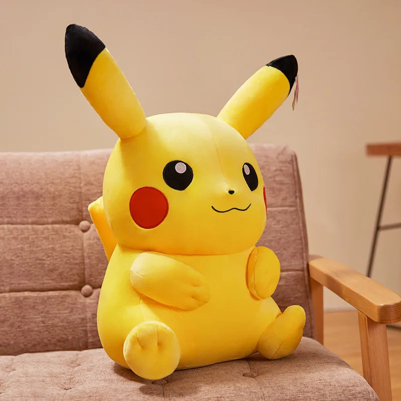 Cute Large Pikachu Plush Toy Soft Anime Stuffed Doll