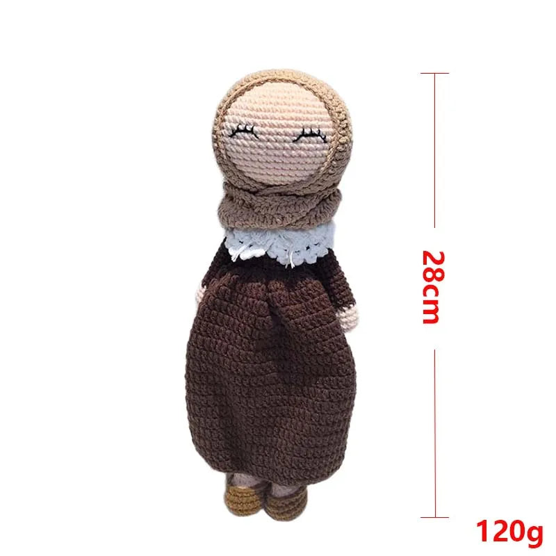 Knitted Islamic Hijabi Doll