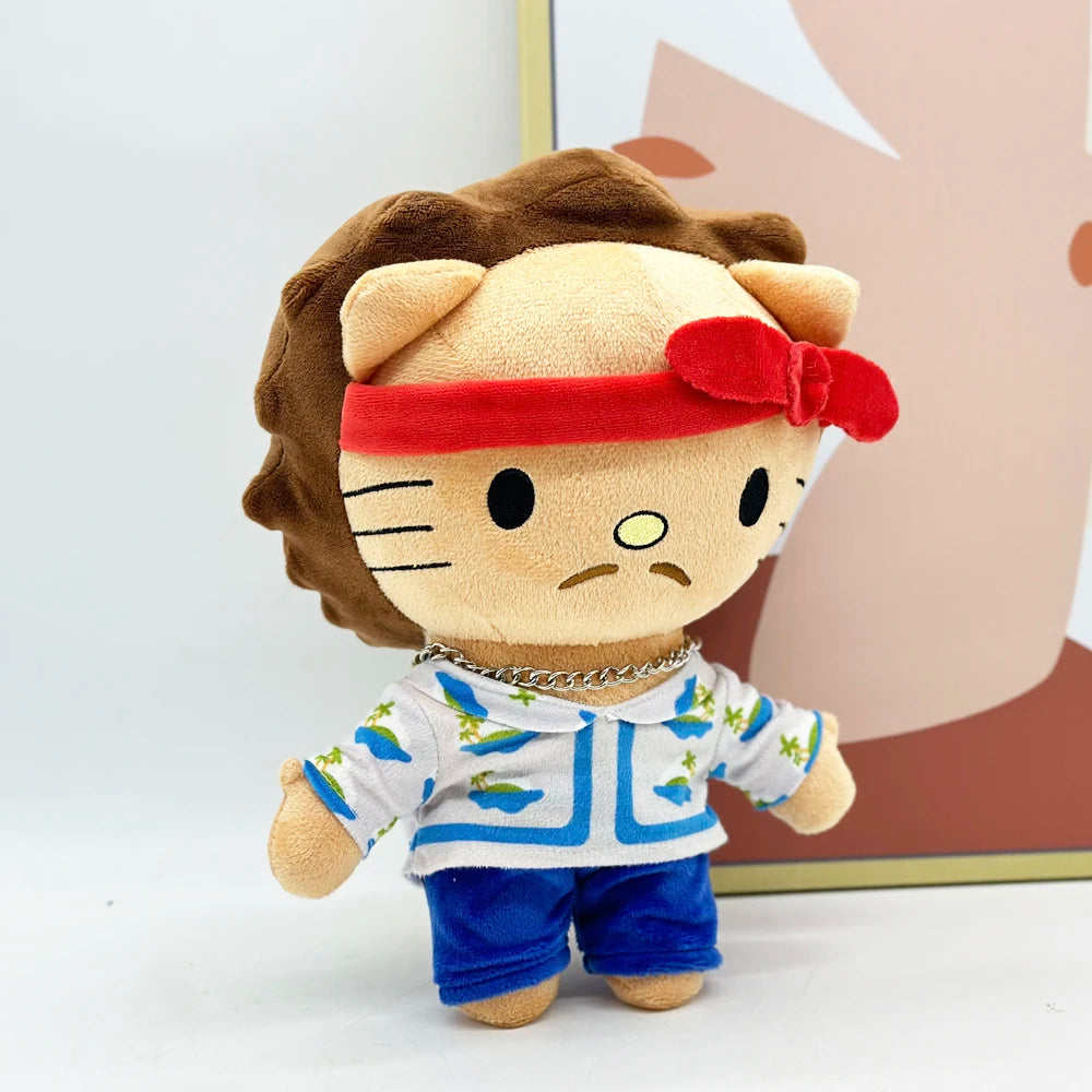 Hello Kitty Bruno Mars Red Scarf Plush