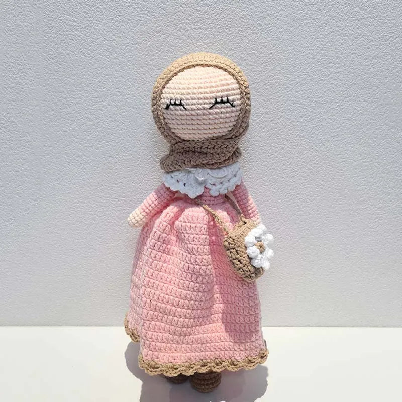 Knitted Islamic Hijabi Doll