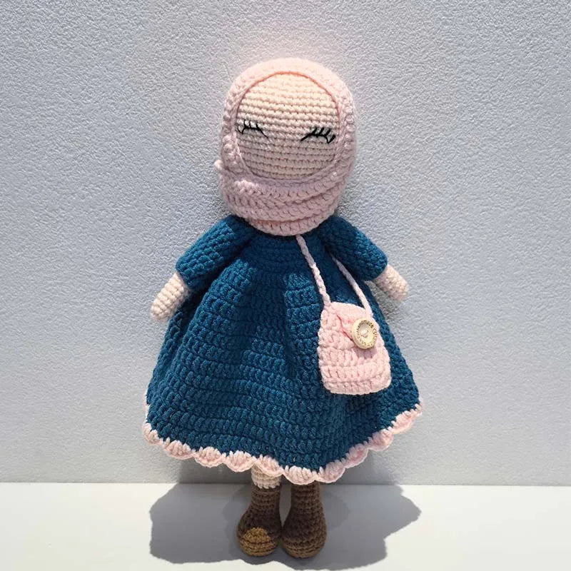 Knitted Islamic Hijabi Doll