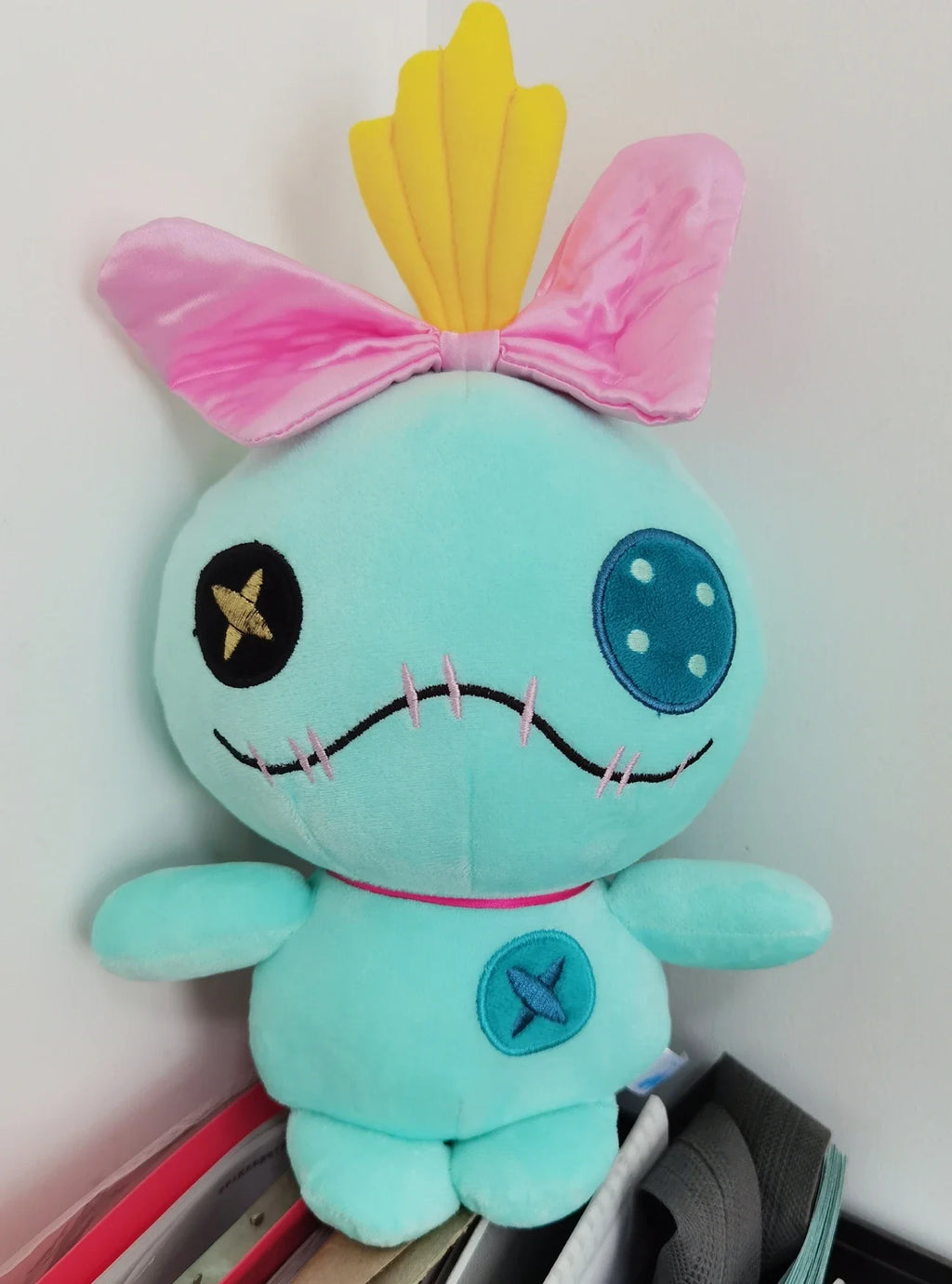 Stitch Blue and Pink Plush Doll Soft Stuffed Toy