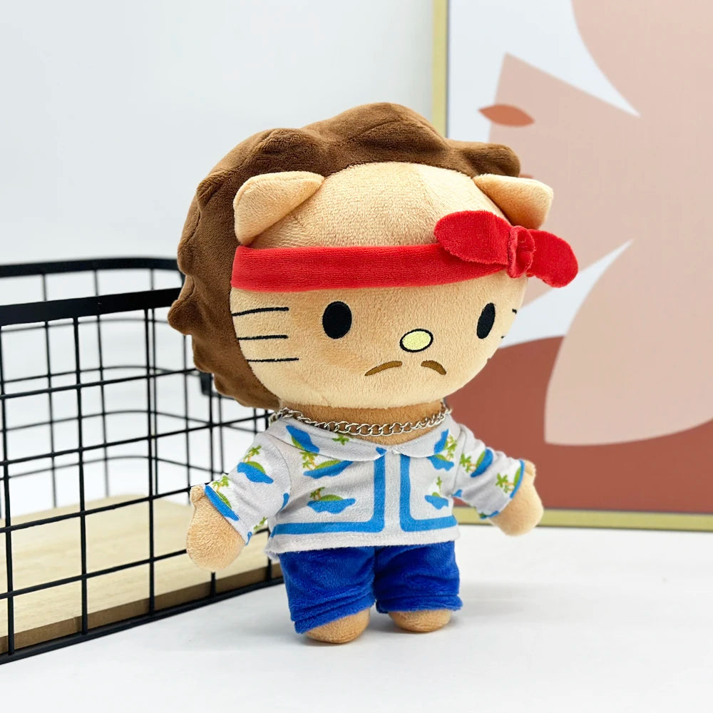 Hello Kitty Bruno Mars Red Scarf Plush