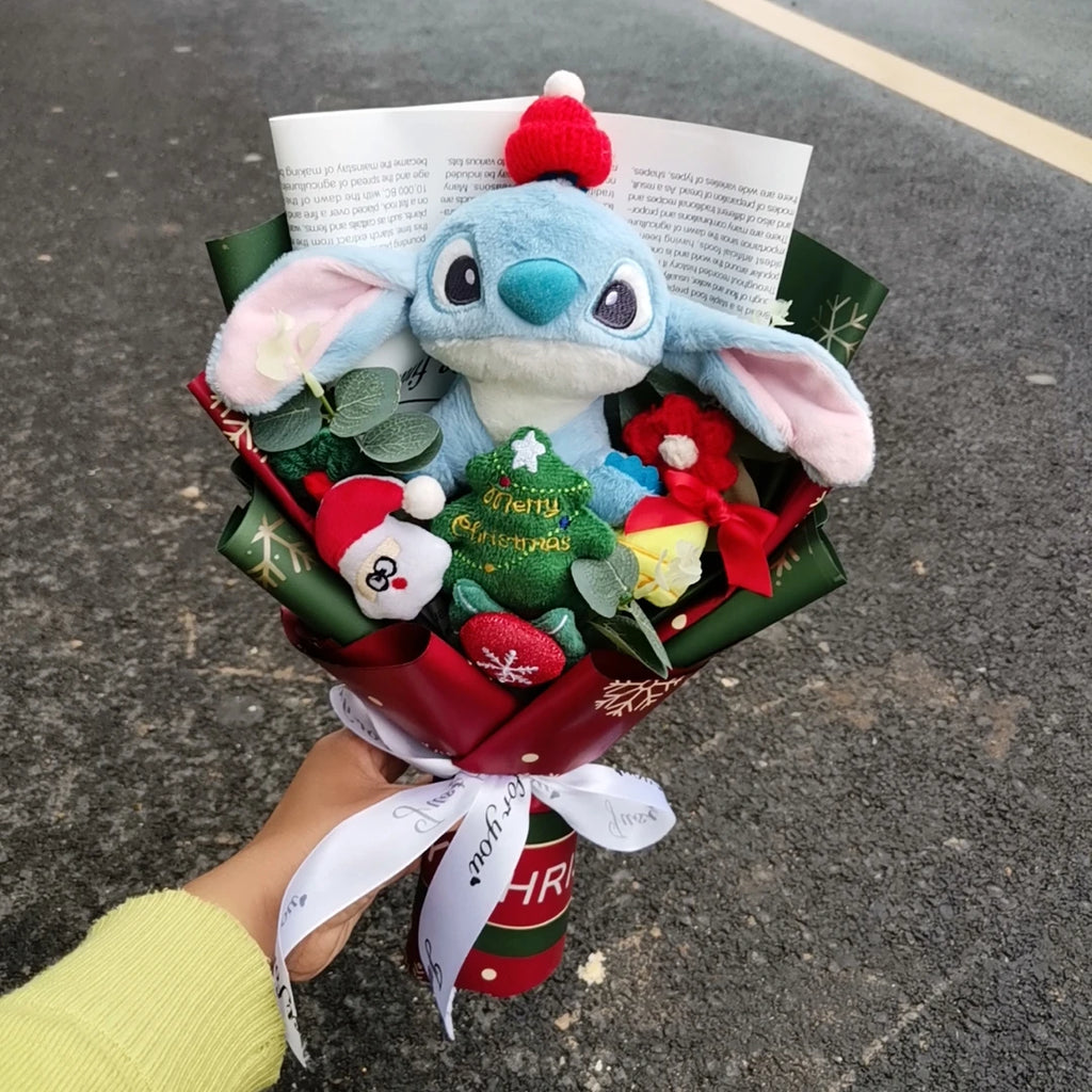 Lilo & Stitch Plush Bouquet Rose & Sunflower