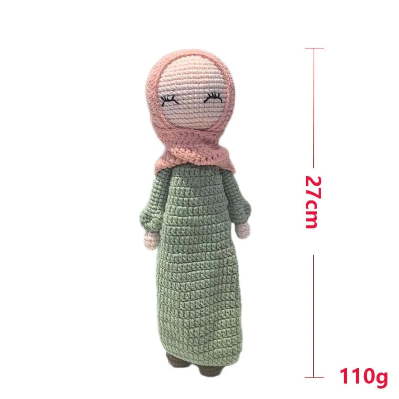 Knitted Islamic Hijabi Doll