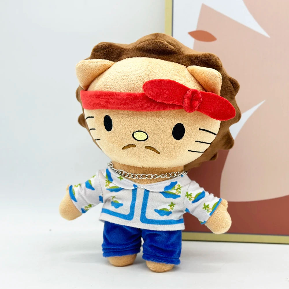 Hello Kitty Bruno Mars Red Scarf Plush