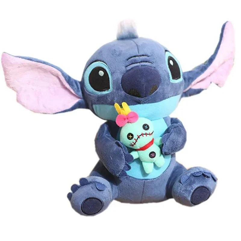 Stitch Blue and Pink Plush Doll Soft Stuffed Toy