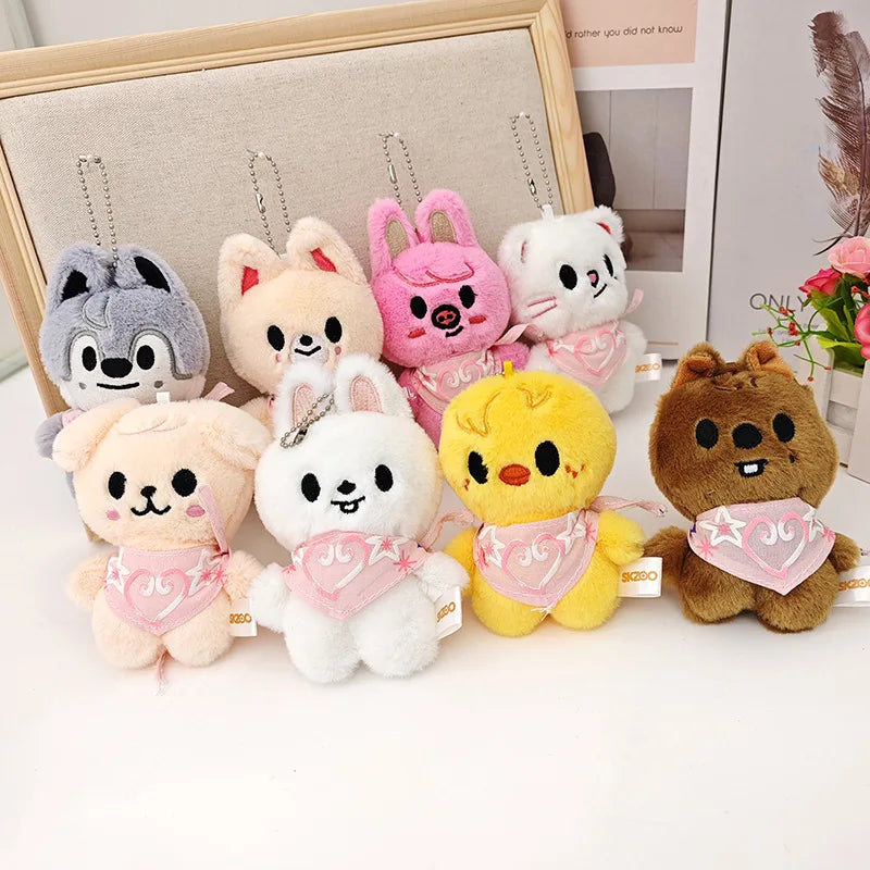 Kpop SKZOO Kawaii Plush Keychain Doll