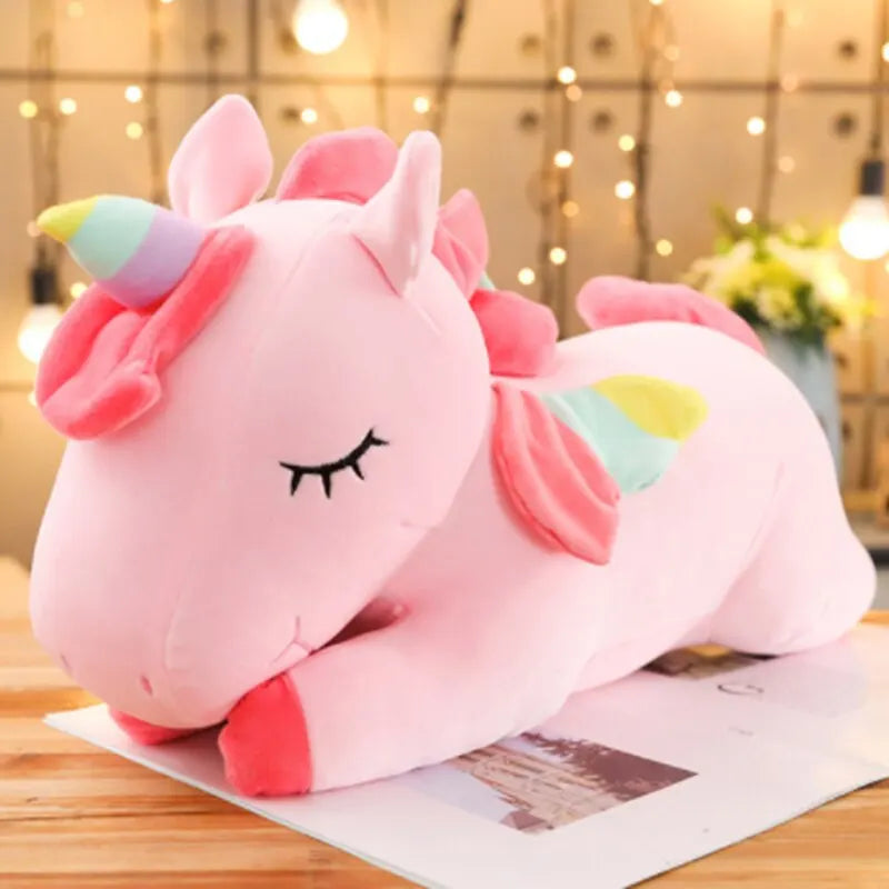 Kawaii Horse Plush Doll Soft Huggable Stuffed Toy
