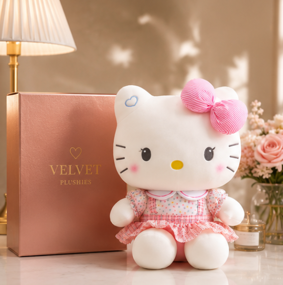 Hello Kitty Kawaii Plush Pillow Doll