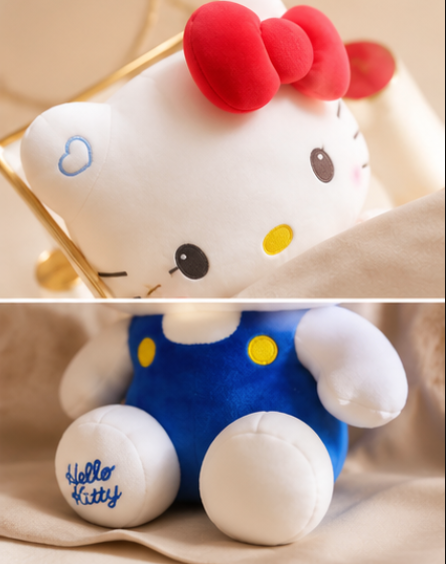 Hello Kitty Kawaii Plush Pillow Doll