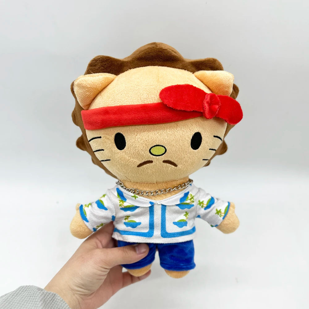 Hello Kitty Bruno Mars Red Scarf Plush