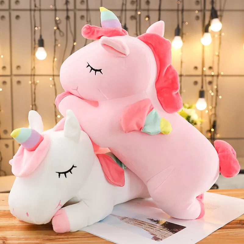 Kawaii Horse Plush Doll Soft Huggable Stuffed Toy