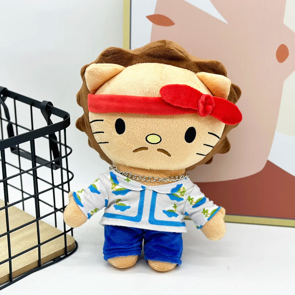 Hello Kitty Bruno Mars Red Scarf Plush