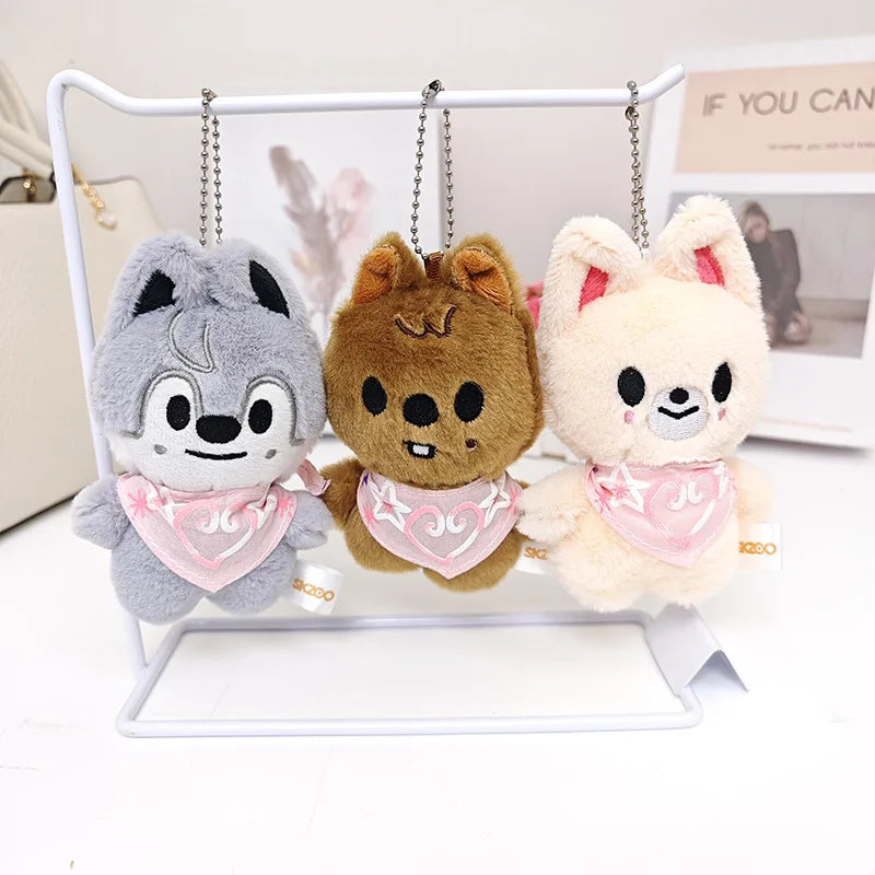 Kpop SKZOO Kawaii Plush Keychain Doll