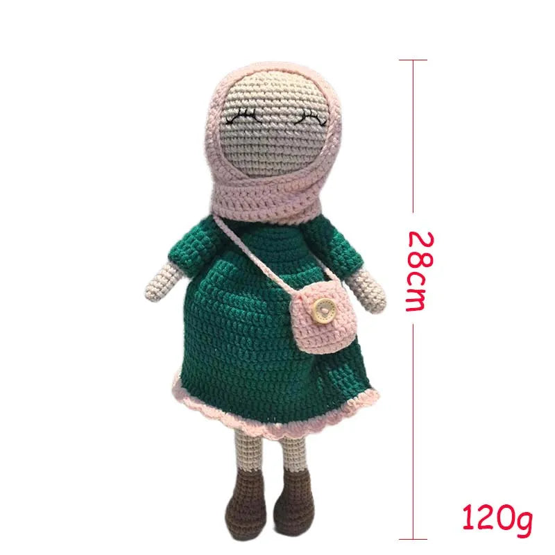 Knitted Islamic Hijabi Doll